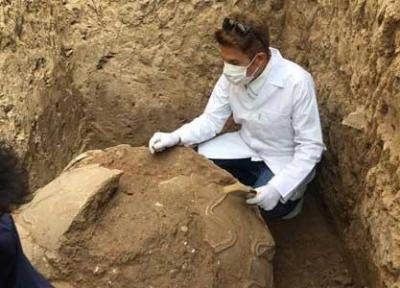 کشف چاه سنگی منحصر به فردِ دوره اشکانی در اصفهان