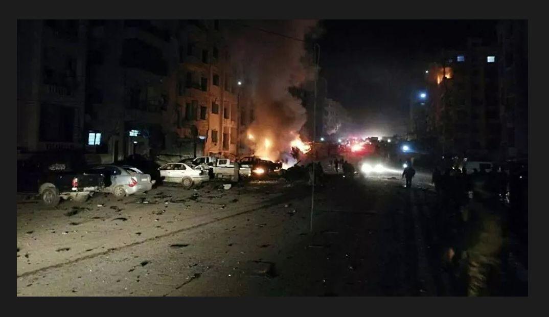 انفجار انبار اسلحه در ادلب 10 تروریست را به هلاکت رساند انفجار انبار اسلحه در ادلب 10 تروریست را به هلاکت رساند
