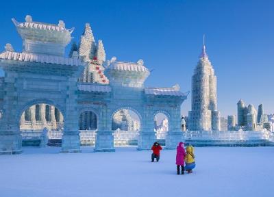 فستیوال یخ و برف هاربین؛ عظیم ترین جشنواره آثار یخی چین، عکس