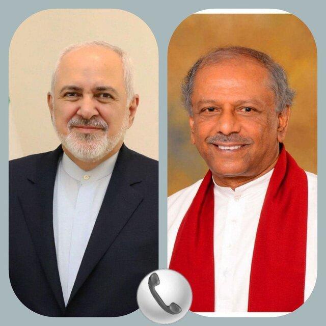 محکومیت ترور شهید فخری زاده در تماس تلفنی وزیر خارجه سریلانکا محکومیت ترور شهید فخری زاده در تماس تلفنی وزیر خارجه سریلانکا با ظریف