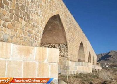 اتمام بازسازی و استحکام بخشی پل شاپوری خرم آباد