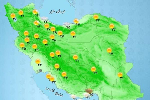تحلیل آب و هوای روزهای پیش رو در ایران