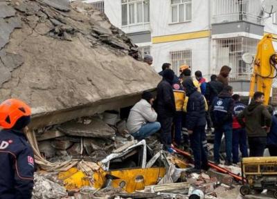 ببینید ، نجات خانواده خوش شانس از زیر آوار زلزله شدید ترکیه