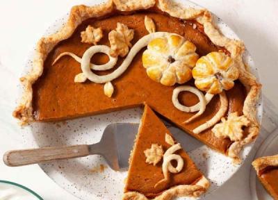 طرز تهیه پای کدو تنبل ، اگر وسط پای کدو حلوایی شل شد چه کنیم؟